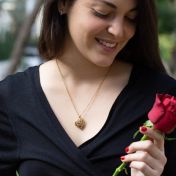 Collar Talisa Corazones [Bañado en Oro de 18K]