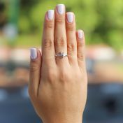 Bague Initiale 3D [Argent 925]