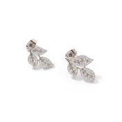 Ivy Pavé Stud Earrings