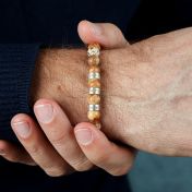 Jasper Men Name Bracelet