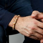 Jasper Men Name Bracelet