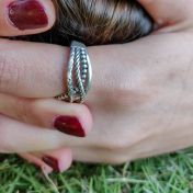 Reise Ring [Sterlingsilber]