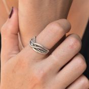 Reise Ring [Sterlingsilber]