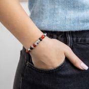 Bracelet Synergie de Velours Prénom [Argent 925]