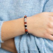 Bracelet Synergie de Velours Prénom [Argent 925]