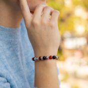 Bracelet Synergie de Velours Prénom [Argent 925]