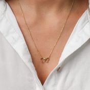 Talisa Schmetterling Kette [750er vergoldet]