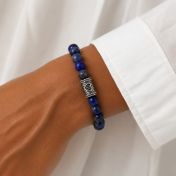 Ties Of The Heart Lapis Lazuli Bracelet [Silver]