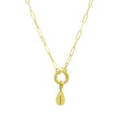 Charm Prénom Grande Goutte [Plaqué Or 18ct]