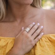 Streams of Life Spinner Ring [Sterling Silver]