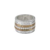 Streams of Life Spinner Ring [Sterling Silver]