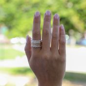 Helena's Love Spinner Ring [Sterling Silver]