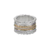 Helena's Love Spinner Ring [Sterling Silver]