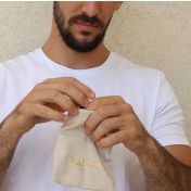 Lava Stone Men Name Bracelet 