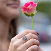 Olijftak Belofte Ring [Sterling Zilver]