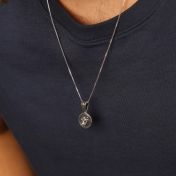 Leo Amulet Men Necklace [Sterling Silver]
