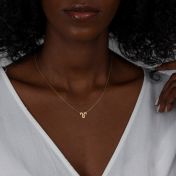 Leo Necklace - Zodiac Sign Necklace [18K Gold Vermeil]