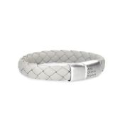 Pulsera con Cierre Magnético para Hombre - Gris Claro