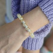 Sunflower Name Bracelet