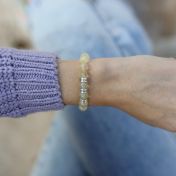 Sunflower Name Bracelet