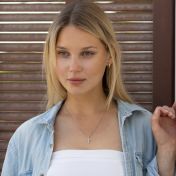 Luminous Cross Necklace