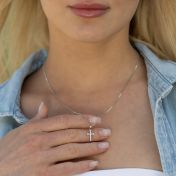 Luminous Cross Necklace