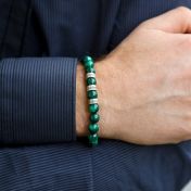 Malachite Men Name Bracelet