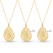 Cherished Spot Map Necklace [18K Gold Plated]