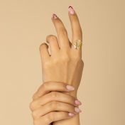 Precious Spot Map Ring [18K Gold Plated]