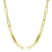Collier Melissa avec Prénoms [Plaqué Or 18ct]