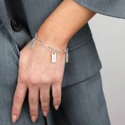 Melissa Name Bracelet [Sterling Silver]