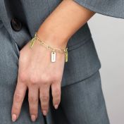 Melissa Name Bracelet [18K Gold Plated]