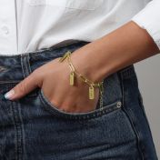 Melissa Name Bracelet [18K Gold Plated]