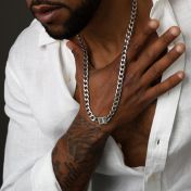 Cuban Link Chain With Names - 8mm 