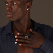 Dark Cuban Link Chain With Names - 6mm