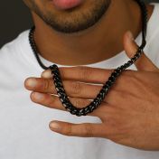 Dark Cuban Link Chain - 12mm 