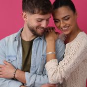 Pulsera de Cadena Milanesa con Nombre [Plata de Ley]