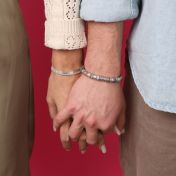 Pulsera de Cadena Milanesa con Nombre [Plata de Ley]