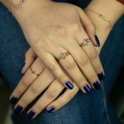 Mutterliebe Ring - Dreifache Liebe [750er rosévergoldet]