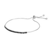 Moon Sparkle Adjustable Bracelet [Sterling Silver]