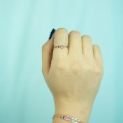 Anillo Amor de Madre [Bañado en Oro Rosa de 18K]