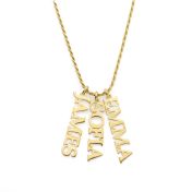 Talisa Multi-Name Necklace [18K Gold Vermeil]