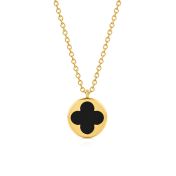 Mystic Clover Frame Necklace