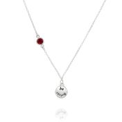 BE STRONG - Sterling Silver Necklace with Swarovski® Crystal