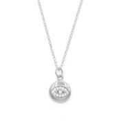Evil Eye Necklace [Sterling Silver]