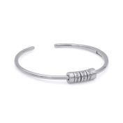 Tied Together Personalized Bangle [Sterling Silver]