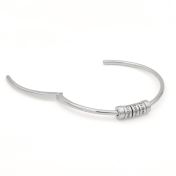 Tied Together Personalized Bangle [Sterling Silver]