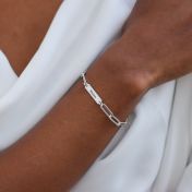 Bracelet Arya avec Prénoms [Argent 925]