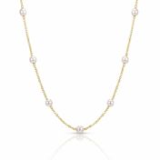 Pearl Bloom Necklace [18K Gold Plated]