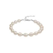 Sophie Pearl Bracelet [Sterling Silver]